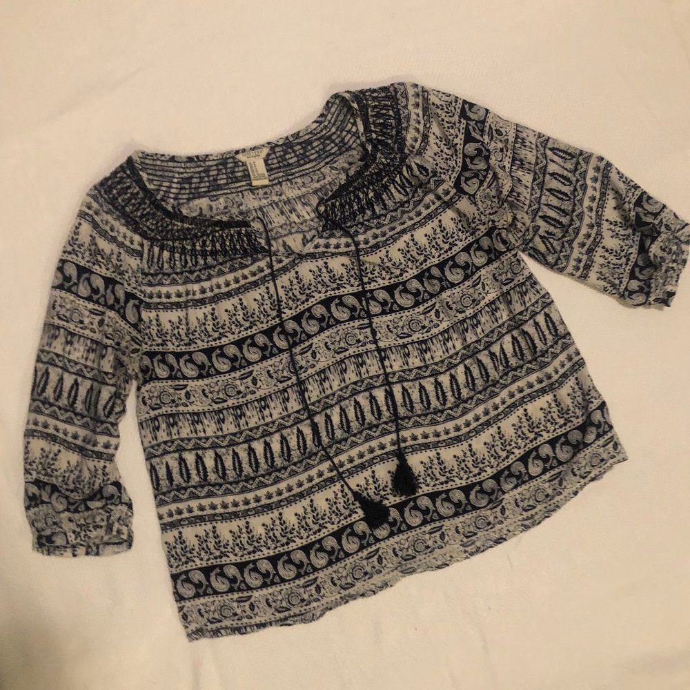 Forever 21 boho flow shirt